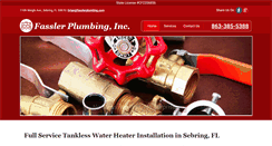 Desktop Screenshot of fasslerplumbing.com